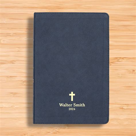 Personalized CSB Bible Christian Standard Bible Large Print Thinline