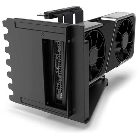 Nzxt Kit De Montage Vertical Pour Carte Graphique Noir Connectique