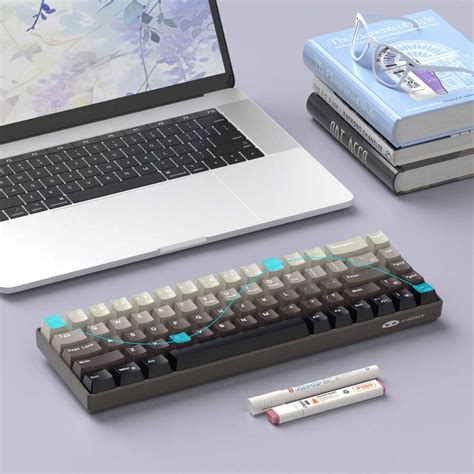 Magegee Box Mekaniskt Speltangentbord Rgb Hot Swappable Anpassad Blue Whale Switch