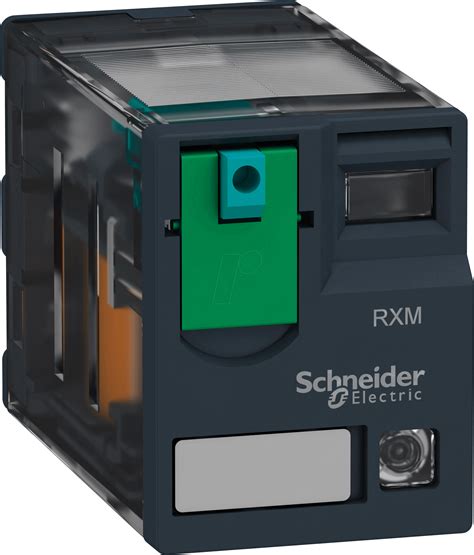 RXM2AB2BD: Miniature industrial relay, 2 changeover contacts, 24 V, 12 ...