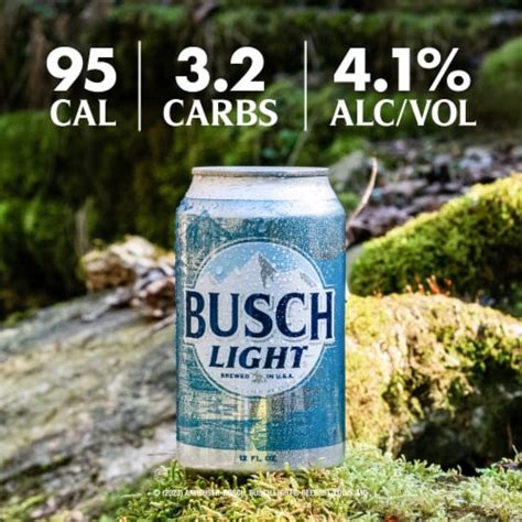 Busch Light Lager Beer Cans 30 Cans 12 Fl Oz Frys Food Stores