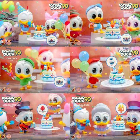 Jual Original Hot Toys Ht Cosbi Cbx Cosbi Donald Duck Th Birthday Set Pc Di Seller Fondre