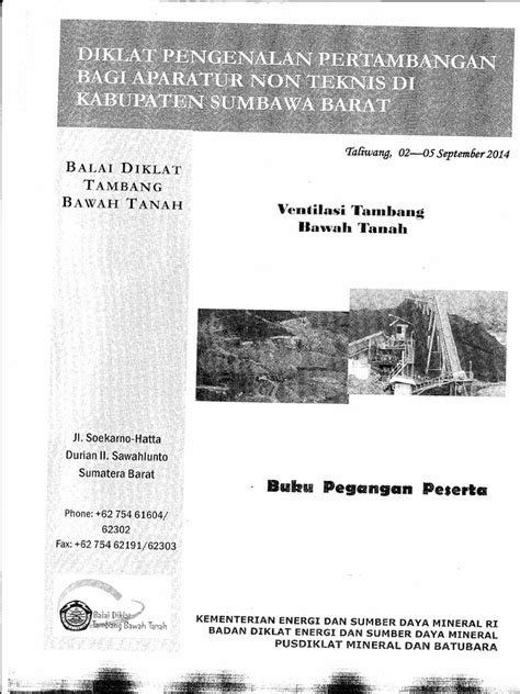 5ventilasi Tambang Bawah Tanah Bdtbt Pdf Pdf