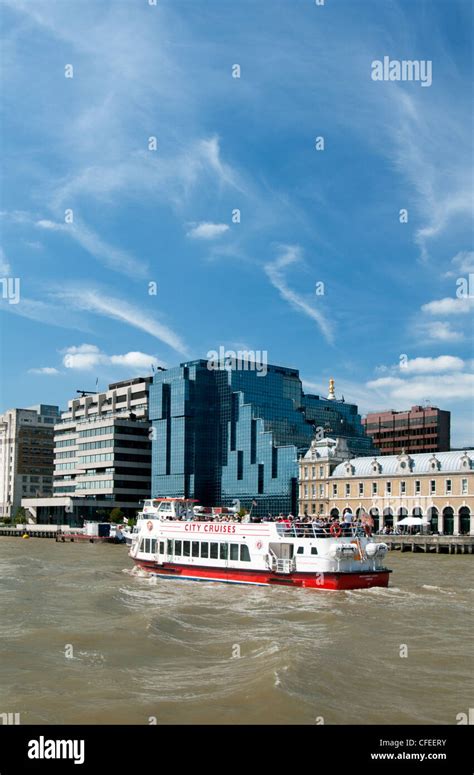 Riverside Office Buildings By River Thames London Stock Photo Alamy