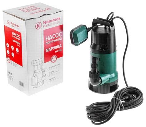 Дренажный насос Hammer NAP 900A (900 Вт) — купить в интернет-магазине ...