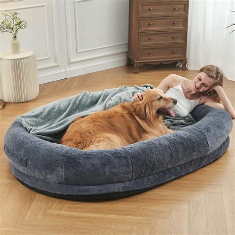 ILPEOD Human Dog Bed for People Adults, Giant Dog Bed for Humans (72