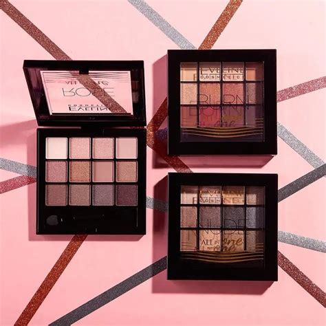 Eveline All In One Paleta Cieni Do Powiek Nude G Makija Oczy Cienie Do Powiek