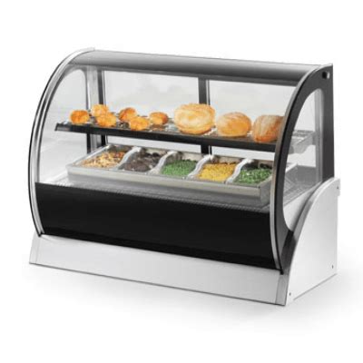 Vollrath Curved Glass Countertop Refrigerated Display Cabinet