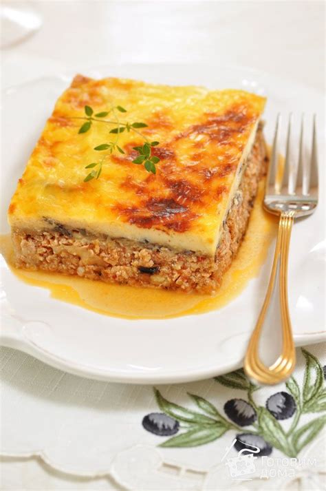 Греческая мусака - пошаговый рецепт с фото на Готовим дома | Receta ...