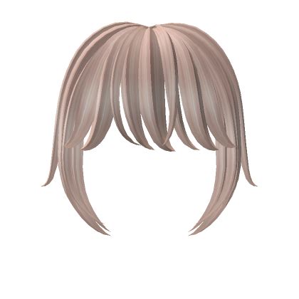 Blonde Long Beautiful Messy Bangs Roblox