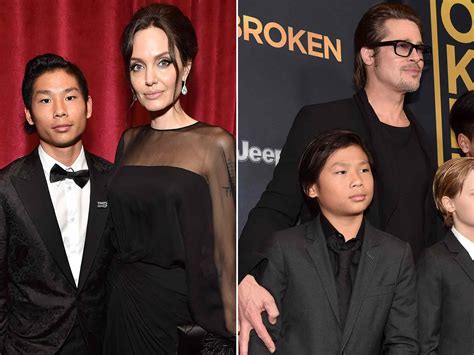 Angelina Jolie Brad Pitts Son Pax Ok 1 Month After Accident Source