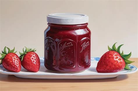 Premium Photo Strawberry Jam