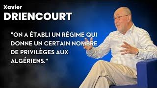 Xavier Driencourt Revient Sur L Accord Franco Alg Rien Doovi