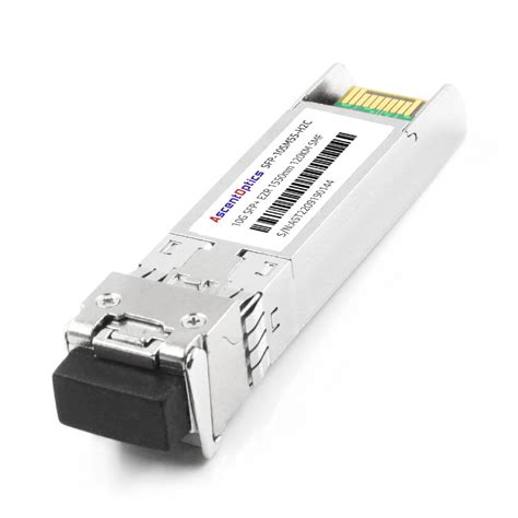 10G SFP+ ZR CDR 1550nm 80km เครื่องรับส่งสัญญาณ | AscentOptics