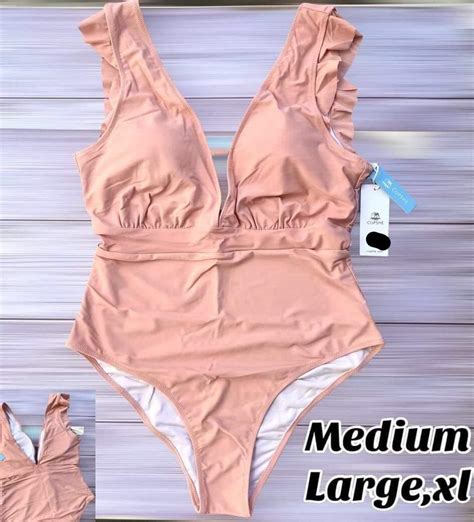 One Piece Swimsuit Nude Pink Women S Fashion Swimwear Bikinis Swimsuits On Carousell