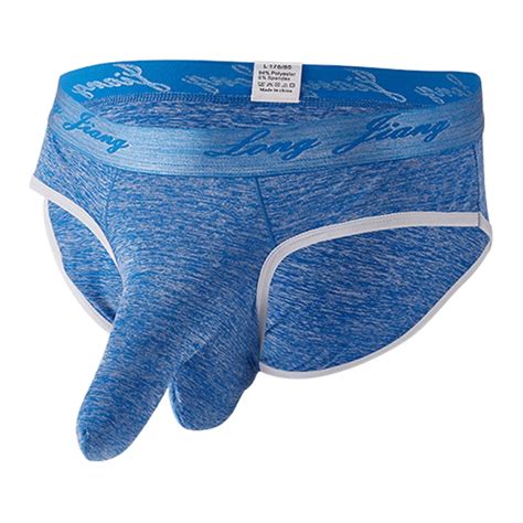 Calzoncillos De Marca Para Hombre Ropa Interior Sexy Gay Bulto Nariz De Elefante Vaina De Pene