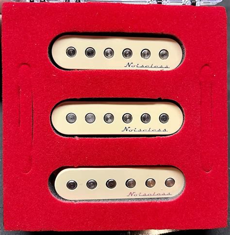 Fender Hot Noiseless Stratocaster Pickup Set Reverb