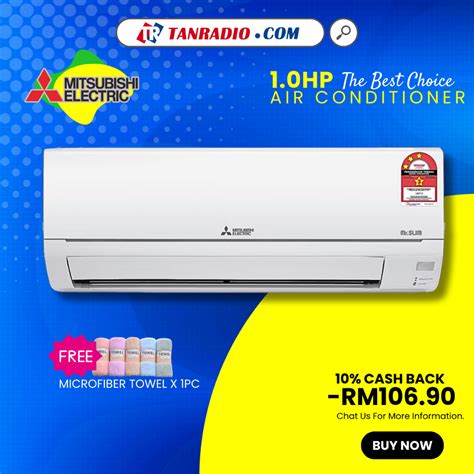 Mitsubishi Non Inverter Air Cond Hp Ms Jr Vf Shopee Malaysia