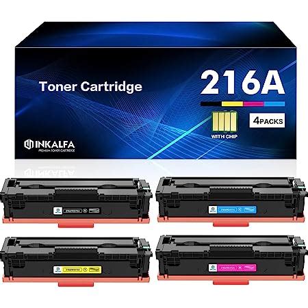 216A Avec Puce Pack De 4 Cartouches De Toner Compatible Pour HP 216A