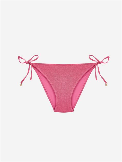 Pembe Parlak Görünümlü Kadın Bikini Altı S5DP66Z8 DDL LCW