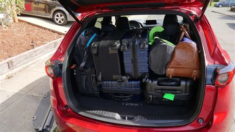 Mazda Cx 5 Luggage Test How Big Is The Trunk Autoblog