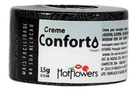 Hot Flowers Creme Conforto Lubrificante Funcional Excitante g Essência Brasileira