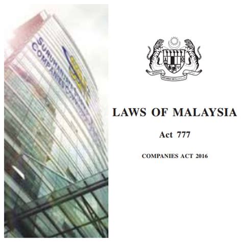 companies act  malaysia  sweet maxwell malaysia