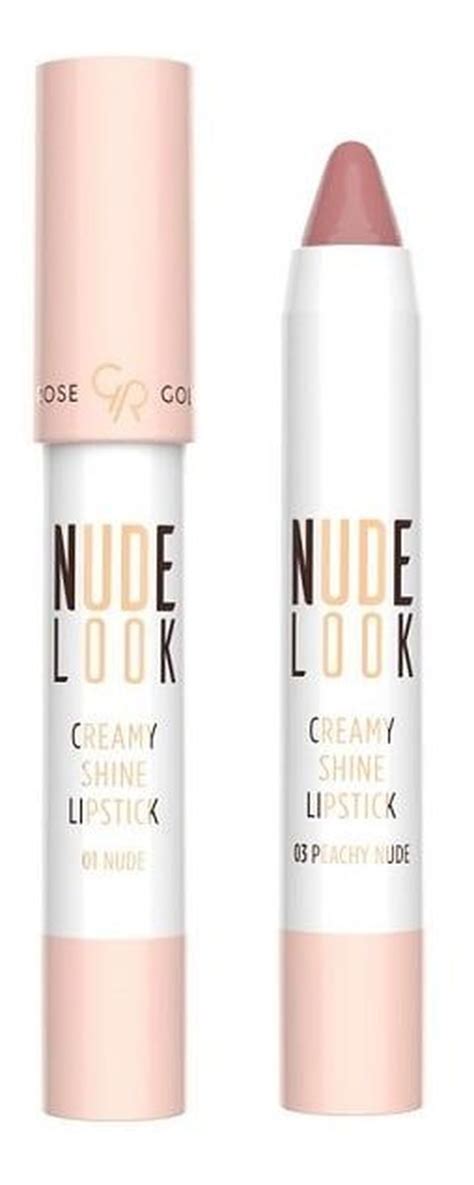 Golden Rose Nude Look Kremowa Pomadka W Kredce Peachy Rose Wiza
