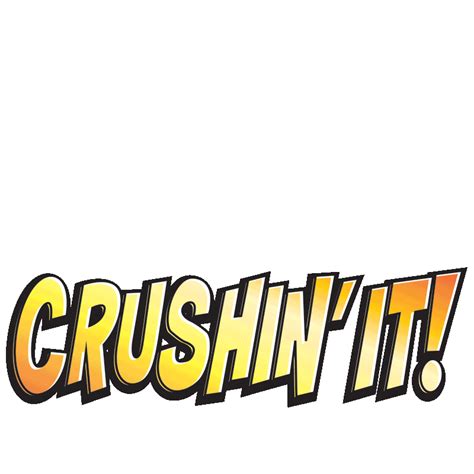 Crush Crushing It Sticker by Scentco Inc for iOS & Android | GIPHY
