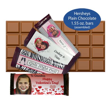 personalized candy bars portrait gift bags