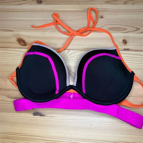 Victoria S Secret Swim Victorias Secret Hottie Halter Bikini Top Swim Bra Poshmark