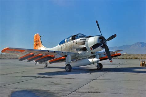 NAF NA 1G Skyraider BuNo 132598 NAF China Lake NA 1G Skyra Flickr