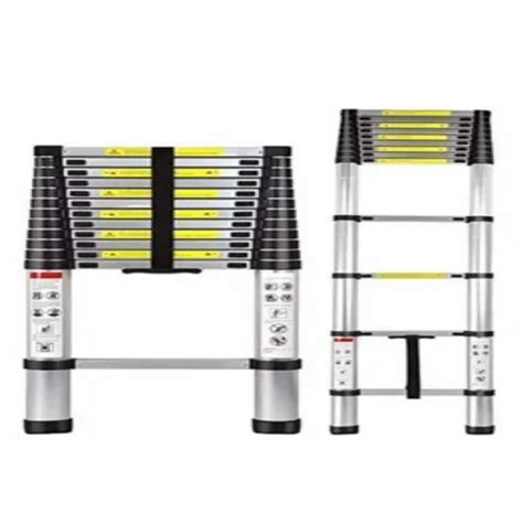 silver aluminum telescopic tower ladder  rs feet  kolkata id