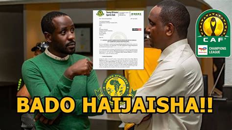 BREAKING NEWS YANGA YAKIMBILIA CAF KUDAI BAO LA AZIZ KI WATAKA CAF