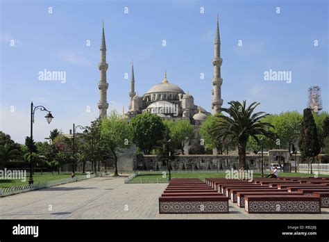 Blue Mosque Sultan Ahmed Or Ahmet Mosque Sultanahmet Camii Unesco