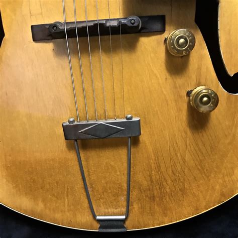 S Vintage Gibson ES Rare Blonde Archtop Electric Guitar Guitars N Jazz