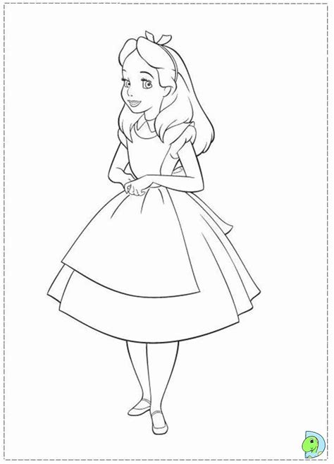 Alice In Wonderland Coloring Pages - Coloring Home