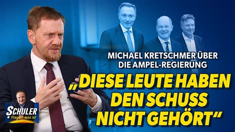 Michael Kretschmer über Ampel Regierung Diese Leute haben den