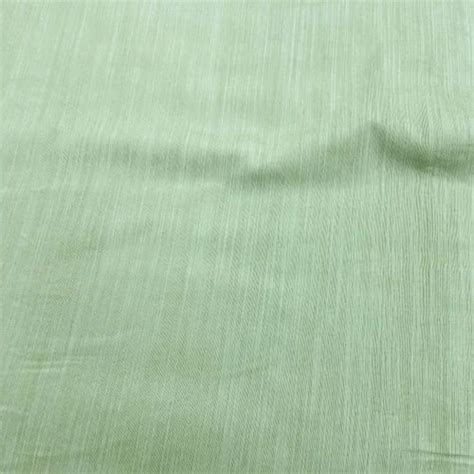 Sage Green Solid Banarasi Cotton Slub Fabric At Rs 153 00 Cotton Slub