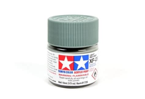 Tamiya MINI XF 25 LIGHT SEA GREY Acrylic Paint 10ml