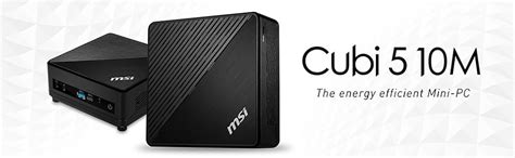 MSI Cubi 5 10M 045EU Mini PC CPU Intel Core I5 10210U 1 60 GHz RAM 8