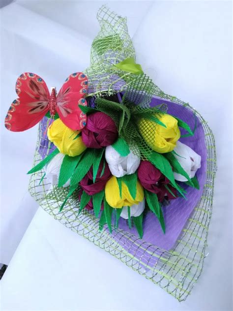 Как сделать букет из конфет на шпажках: 15 способов сделать букет из ...