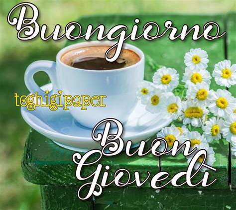 Buon Gioved Caff Toghigipaper