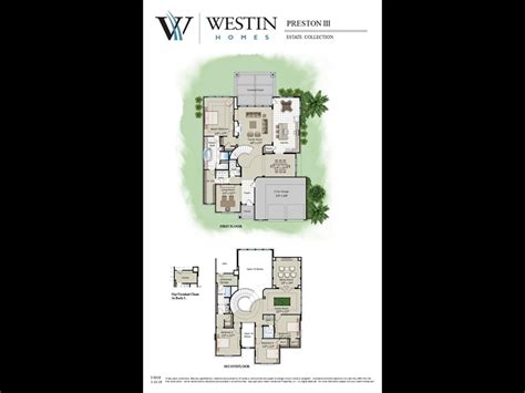 Westin Homes Preston Iii Floor Plan Floorplansclick
