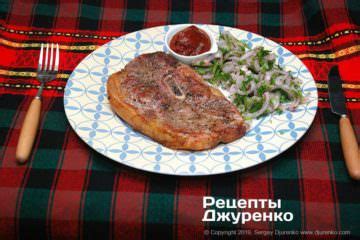 Свинина с луком