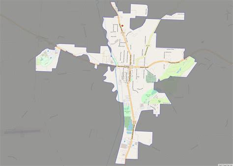 Map of Millersburg village, Ohio - Thong Thai Real