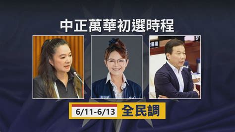 中正萬華藍營初選！ 3位議員「全民調」將開跑