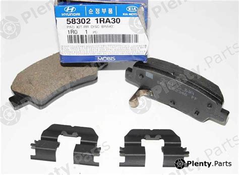 Genuine HYUNDAI / KIA (MOBIS) part 58302-1RA30 (583021RA30) Brake Pad ...