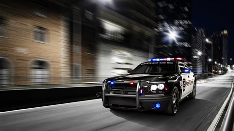 4K Ultra HD Police Vehicle in Action