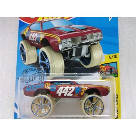 Hot Wheels Olds 442 W30 Shopee Malaysia